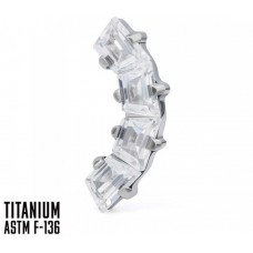 Накрутка-кластер из титана ASTM F-136 4 K RUNO