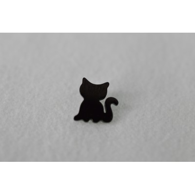 Топ черный котенок с черным PWD   Диамер 1.2 (0.9) 